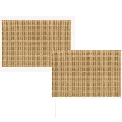 G. Wurm Luxe Tafel placemats Louvre - 6x - goud - kunststof - 45 x 30 cm