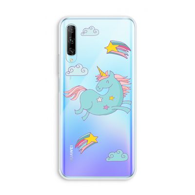Vliegende eenhoorn: Huawei P Smart Pro Transparant Hoesje
