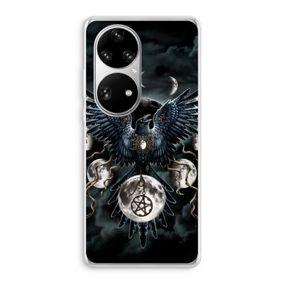 Sinister Wings: Huawei P50 Pro Transparant Hoesje