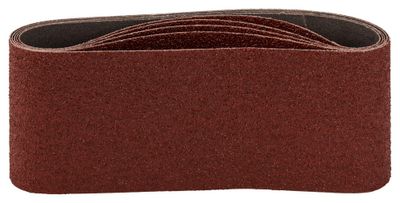 SCHUURBAND 457X76 K40 RED 5ST.