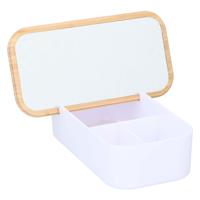 Make-up Opberger met Spiegel, 25cm