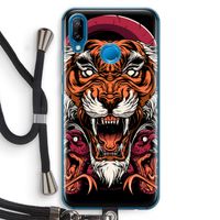 Tiger and Rattlesnakes: Huawei P20 Lite Transparant Hoesje met koord