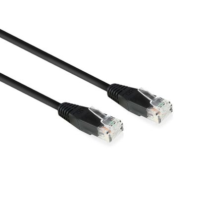 ACT AC4015 Zwarte U/UTP CAT6 Netwerkkabel - 15 meter