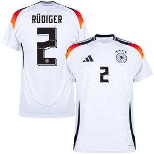 Duitsland Shirt Thuis 2024-2025 + Rüdiger 2