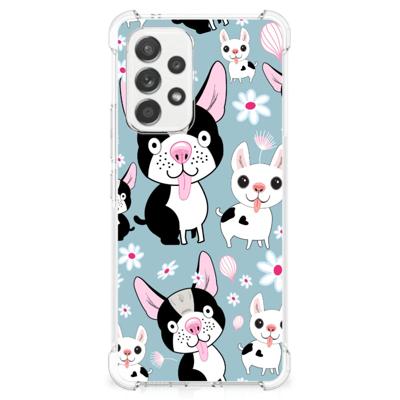 Samsung Galaxy A53 5G Case Anti-shock Hondjes Samsung Galaxy A53 5G Case Anti-shock Hondjes