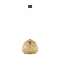 EGLO DEMBLEBY hangende plafondverlichting E27 40 W Zwart, Hout - thumbnail