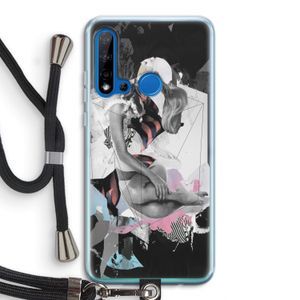 Camouflage de sommeil: Huawei P20 Lite (2019) Transparant Hoesje met koord