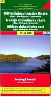 Wegenkaart - landkaart 4 Dalmatische Kust Mljet - Dubrovnik - Medugorje | Freytag & Berndt