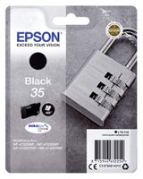 Epson Padlock Singlepack Black 35 DURABrite Ultra Ink - thumbnail