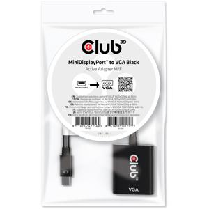 Club 3D Club 3D Mini DisplayPort naar VGA Active Adapter