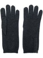 Brunello Cucinelli gants à ornements métalliques - Gris