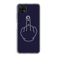 F**k U: Samsung Galaxy A22 5G Transparant Hoesje