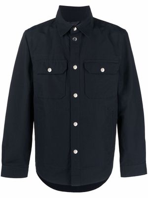 Woolrich chemise à design multi-poches - Bleu