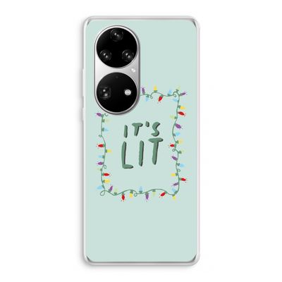 It's Lit: Huawei P50 Pro Transparant Hoesje
