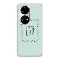 It's Lit: Huawei P50 Pro Transparant Hoesje
