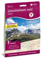 Wandelkaart 2505 Turkart Jotunheimen Vest - West | Nordeca - thumbnail