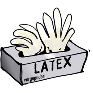 Leipold Doehle 14699 Wegwerphandschoen 100 stuk(s) Latex Maat (handschoen): 9, L