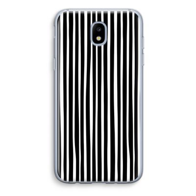 Stripes: Samsung Galaxy J5 (2017) Transparant Hoesje