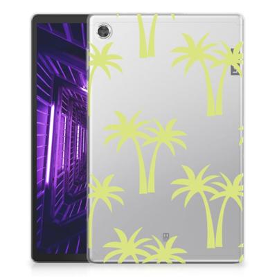 Lenovo Tab M10 Plus | Siliconen hoesje | Palmtrees