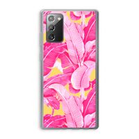 Pink Banana: Samsung Galaxy Note 20 / Note 20 5G Transparant Hoesje