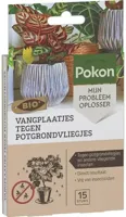 Pokon Bio Vangplaatjes tegen Rouwvliegjes 15st. Pokon Bio Vangplaatjes tegen Rouwvliegjes 15st.