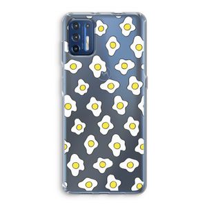 Spiegeleitjes: Motorola Moto G9 Plus Transparant Hoesje