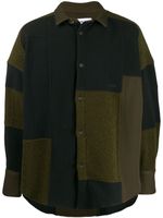 AMBUSH veste en polaire à design patchwork - Vert