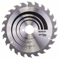 Bosch Accessories Optiline 2608640615 Hardmetaal-cirkelzaagblad 190 x 30 x 2.6 mm Aantal tanden: 24 1 stuk(s)