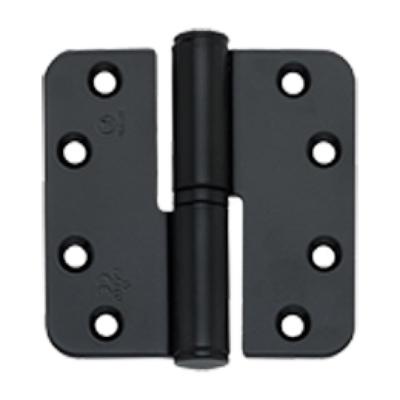BSW kogelstiftpaumelle - RD BB 807 BV - BlackVelvet - 89x89x3 mm - draairichting 2 - zwart