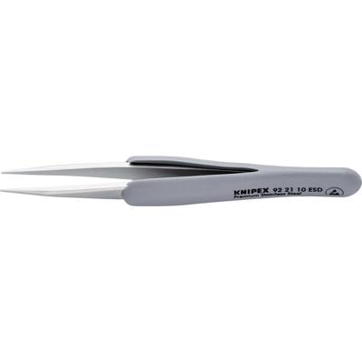 Knipex 92 21 10 ESD Precisiepincet ESD Spits 123 mm