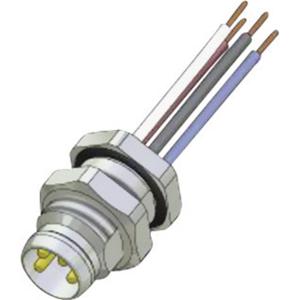 Conec 42-01035 Sensor/actuator steekconnector M8 Aantal polen: 4 Stekker, inbouw 1 stuk(s)