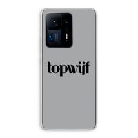 Topwijf Grijs Zwart: Xiaomi Mi Mix 4 Transparant Hoesje