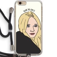 Ashley: iPhone 6 PLUS / 6S PLUS Transparant Hoesje met koord