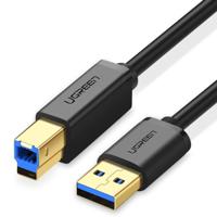 UGREEN-USB 3.0 Typ een mannetje op typeB mannelijke vergulde Printer Cable Datakabel voor Canon Epson HP lengte kabel: 2m