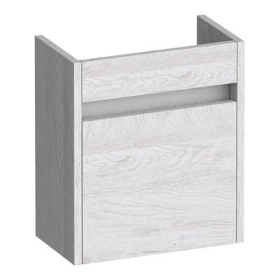 Brauer Adore Fonteinkast - 40 cm - 1 Deur - Greeploos - Linksdraaiend - Forest Seashell