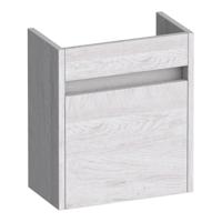 Brauer Adore Fonteinkast - 40 cm - 1 Deur - Greeploos - Linksdraaiend - Forest Seashell