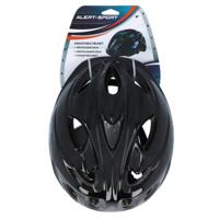 Alert sport skate helm verstelbaar zwart
