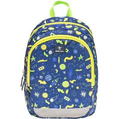 Belmil rugzak Universum junior 12 liter polyester blauw/groen
