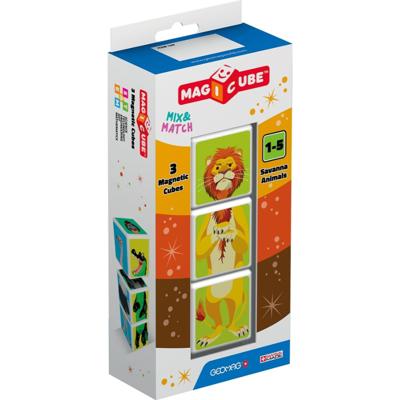 Geomag Magicube Mix & Match Savannah 3 stuks