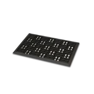 Deurmat - rubber - buitenmat - 45 x 75 cm - schoonloopmat