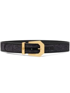 Versace ceinture Barocco Medusa Heritage en jacquard - Noir