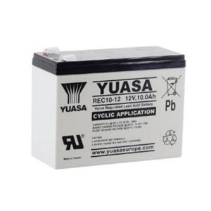 Yuasa Loodaccu 12 V 10 Ah Loodvlies (AGM) (b x h x d) 151 x 112 x 65 mm Geringe zelfontlading