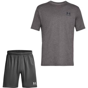 Under Armour Sportstyle Left Chest Logo Zomerset Donkergrijs Zwart