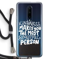 The prettiest: OnePlus 7 Pro Transparant Hoesje met koord