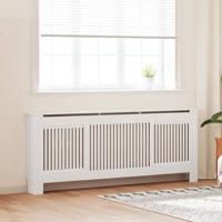 Radiatorombouw 205 cm MDF wit