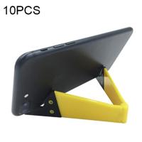 10 STKS V vorm universele mobiele telefoon Tablet beugel houder (geel)