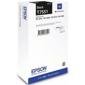 Epson Inktpatroon XL zwart T 755 T 7551
