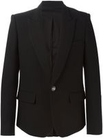 Balmain blazer classique - Noir