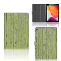 iPad 10.2 2019 | iPad 10.2 2020 | 10.2 2021 Tablet Book Cover Green Wood