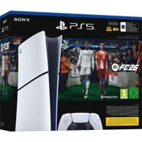 PS5 Digital Bundle: PlayStation 5-console (Slim model) + FC26 (code in de doos)